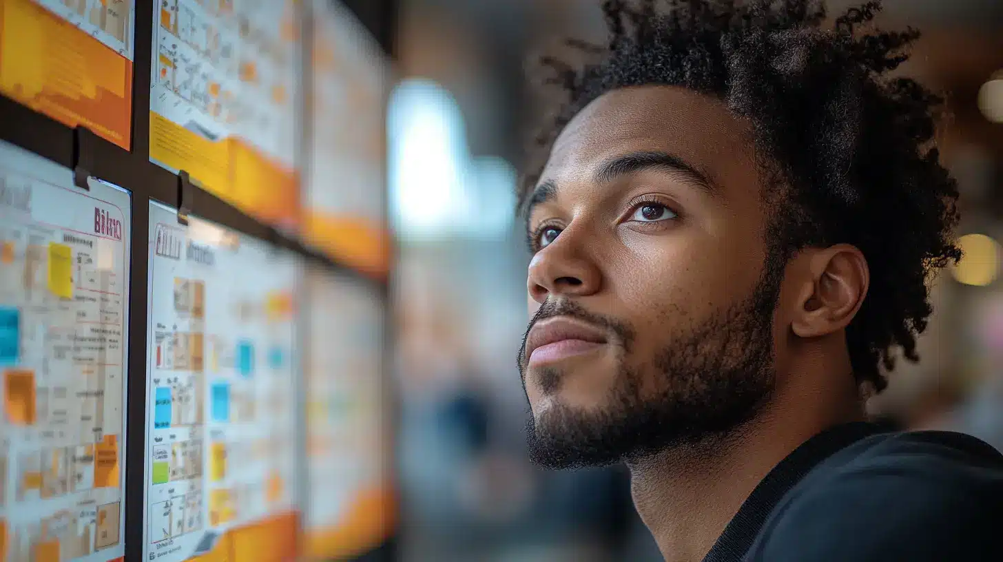 demandeur d'emploi recherchant une formation de Data Analyst dans son agence France Travail (ex-Pôle Emploi)