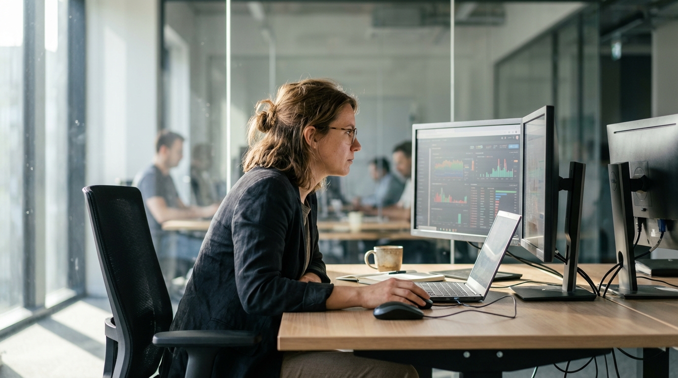 Data Scientist analysant des données