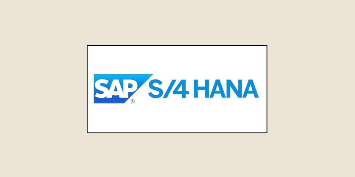 Logo de SAP S/4HANA utilisé dans le cadre de la méthodologie SAP Activate pour la mise en œuvre de solutions ERP intelligentes.