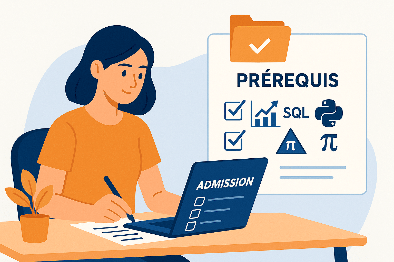 prerequis admission formations data