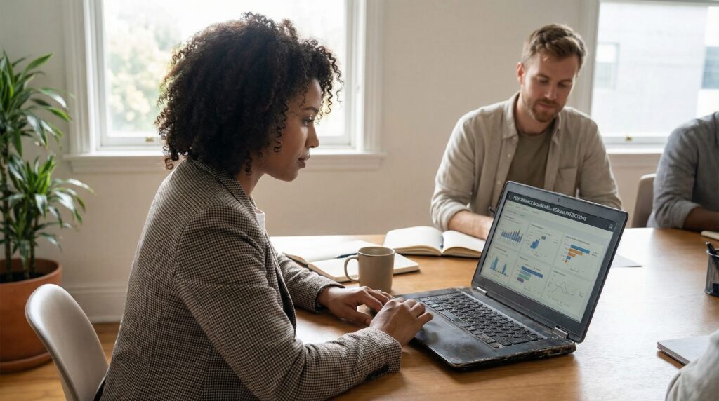 analyste-travaille-rapport-statistiques-bureau