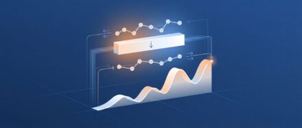 Graphique illustrant un modèle ARIMA avec des courbes de prédiction des séries temporelles.