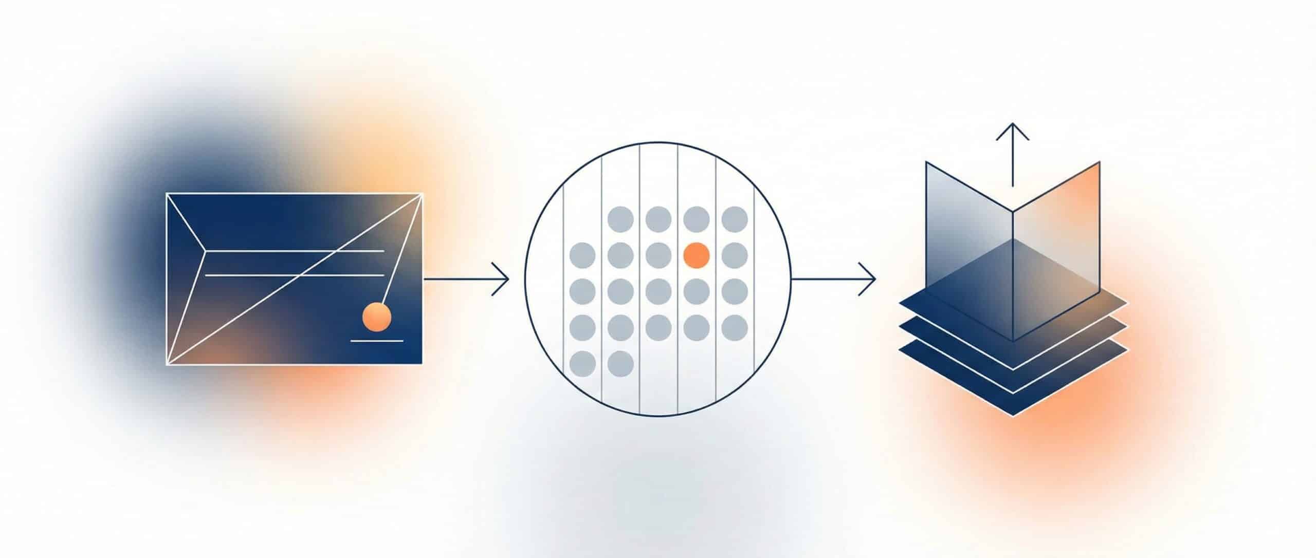 Schéma illustrant le processus de contrat d'apprentissage en trois étapes.