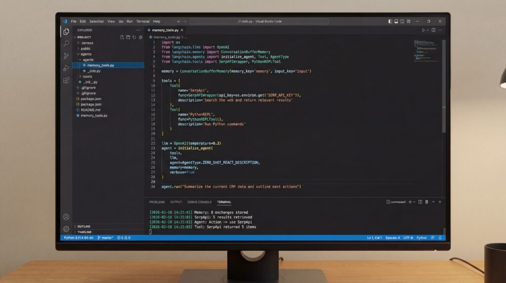 Écran d'ordinateur affichant du code de programmation dans un éditeur de texte.