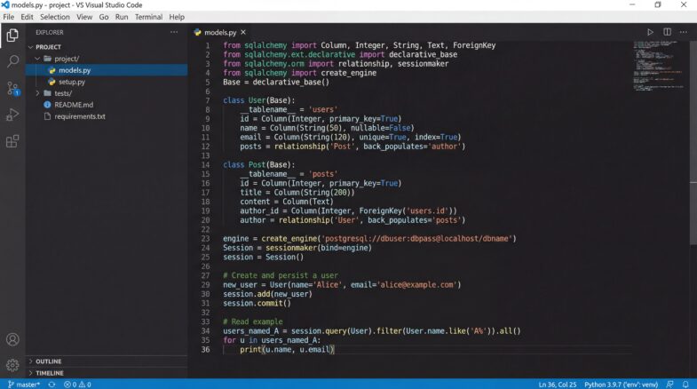 SQLAlchemy : Qu’est-ce que c’est ? À quoi ça sert ? | DataScientest.com