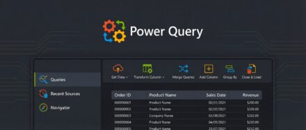 Interface de Power Query sur Excel montrant des requêtes et un tableau de données.