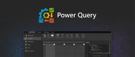 Interface de Power Query montrant des options de transformation de données et un éditeur de requêtes.