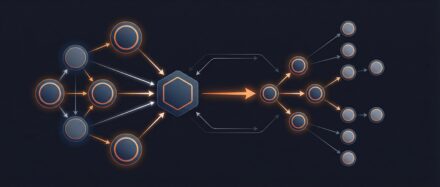Schéma illustrant le fonctionnement des protocoles de routage dans un réseau informatique.
