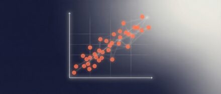 Graphique en nuage de points illustrant une corrélation positive entre deux variables.