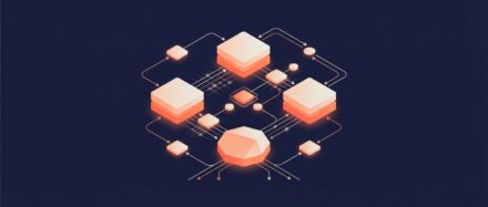 Illustration représentant l'architecture d'un système d'information avec des blocs interconnectés.