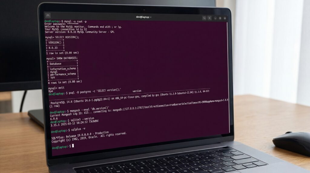 terminal-bases-donnees-mysql-postgresql-mongodb