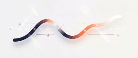 Illustration représentant des lignes ondulées symbolisant le traitement et la modélisation des séries temporelles en Python.