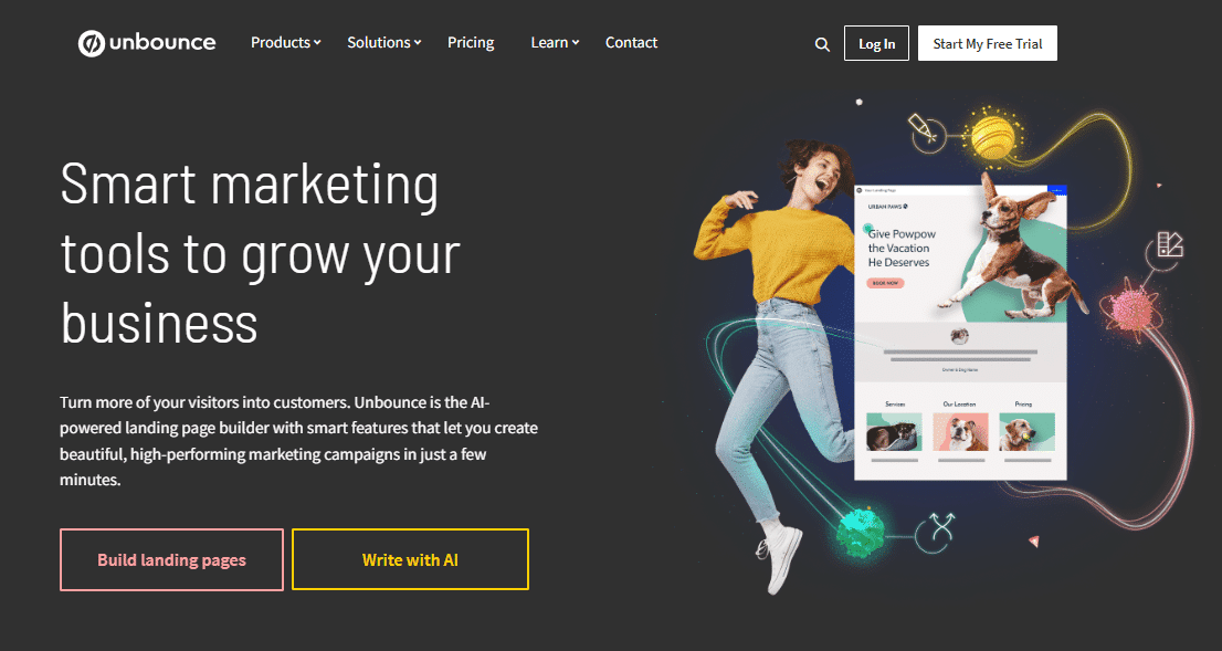Illustration zu „Unbounce: Ein Generator für Landing Pages“
