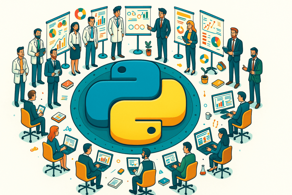 Illustration zu „Wer verwendet Python?“