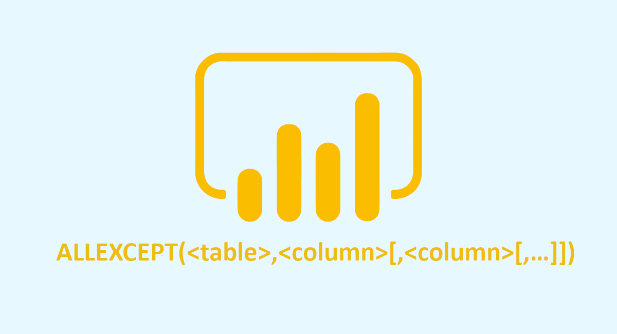 Power BI ALLEXCEPT