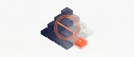 An abstract illustration representing an indexing scheme in a SQL database.