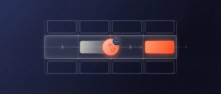 Illustration showing the process of updating data in SQL with an emphasis on a specific command.
