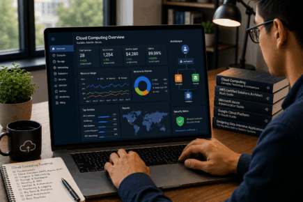 Professional learning cloud computing architecture and infrastructure on a laptop